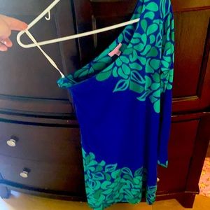 Lilly Pulitzer - one shoulder dress
